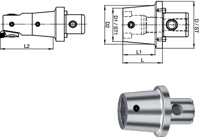 SWISS TOOLS 2390190001 Szűkítő