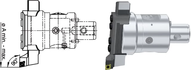 SWISS TOOLS 2390260033 Váltólapka tartó, nyomólappal és támasszal