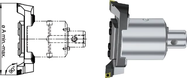 SWISS TOOLS 2390330027 Váltólapka tartó, Pár nyomólappal együtt