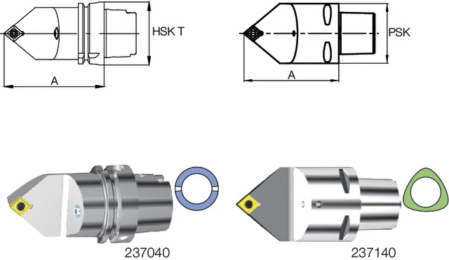 SWISS TOOLS 237040 4012N-80 Késszár, 50°/80°/50° SCMC N