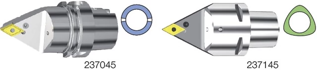 SWISS TOOLS 237045 4015N-80 Késszár, 62,5°/55°/62,5° PDNN N