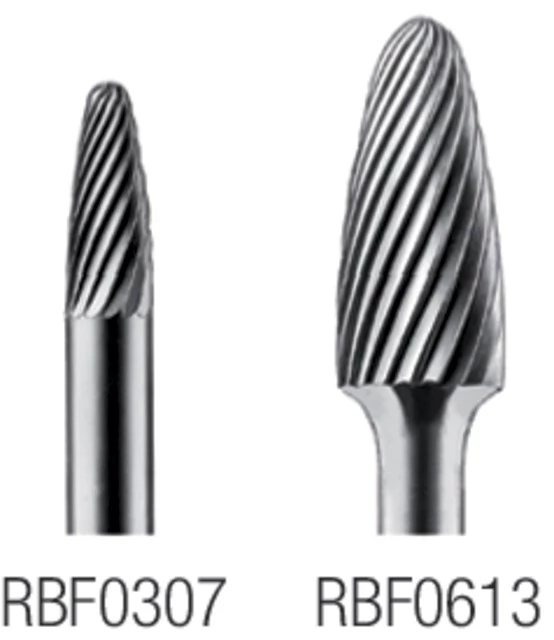 PRECITOOL 444808 RBF0613 Keményfém turbómaró, Körív alak Z=5