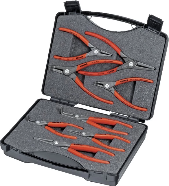 KNIPEX 554168 8 Seeger-fogó készlet, 8-teilig