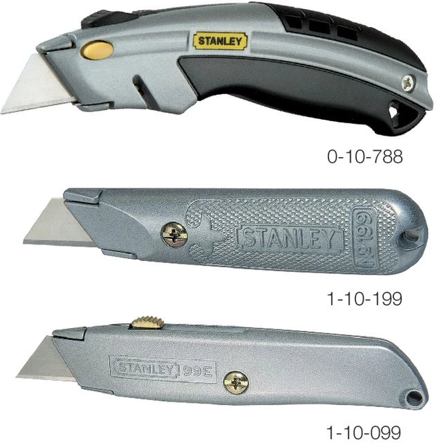STANLEY 558210 0-10-788 Univerzális kés, InterLock™ rögzítő feszítőkerékkel