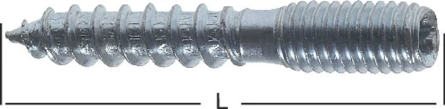 PRECITOOL 925825 0590 Tőcsavar, acél, cinkelt M6x50 (TORX)