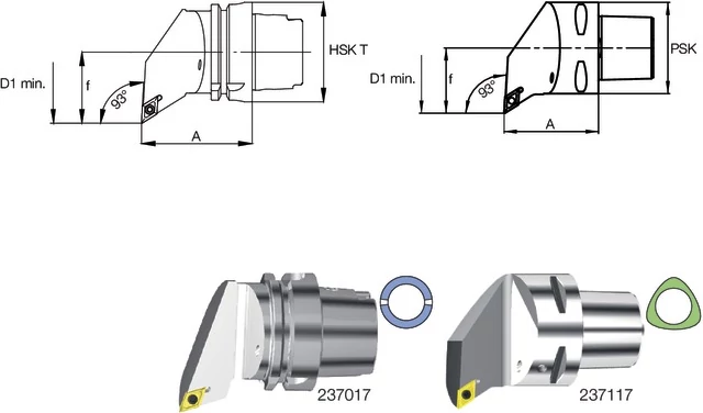 SWISS TOOLS 237117 6311L Késszár, 93°/55° SDUC L/R