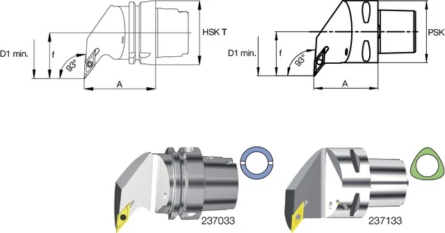 SWISS TOOLS 237133 6316L Késszár, 93°/35° SVUB L/R
