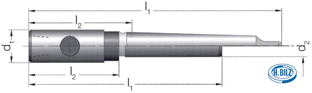 BILZ 113950 H5-1/2-MK3 Csapos süllyesztő kombinált rendszer, Tartó rövid MK szár