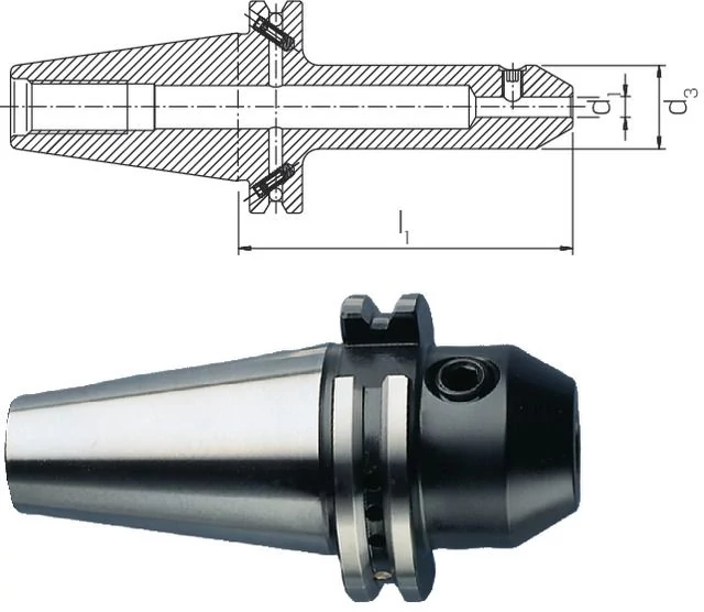 PRETEC 240491 40/06 Weldon-befogó tokmány, normál