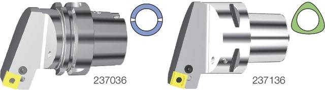 SWISS TOOLS 237036 4012L Késszár, HSK T, 90°/75° PSBN L/R