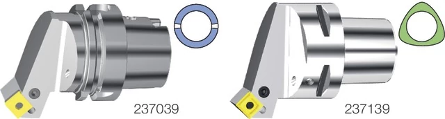 SWISS TOOLS 237039 4012L Késszár, HSK T, 90°/45° PSSN L/R