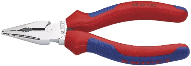 KNIPEX 550015145 Hegyes kombinált fogó, krómozott, többkomponensű burkolattal