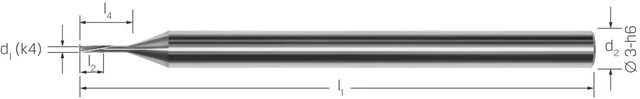 MIKRON 102410 0085 Fúró CrazyDrill Flexpilot VHM RIP