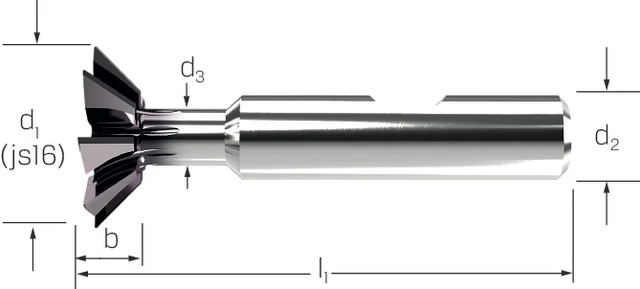 PREMUS 178520 25 Szögmaró letöréssel 60° VHM-TiAlN